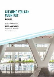 Cleaning Services Proposal Template