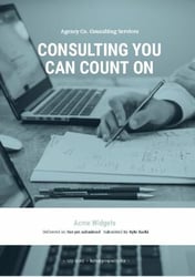 Business Consulting Proposal Template