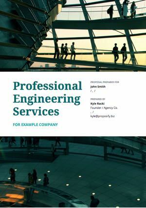 Engineering Proposal Template Thumbnail