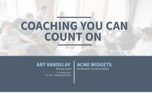 Executive Coaching Proposal Template Thumbnail