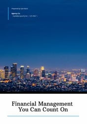 Financial Services Proposal Template