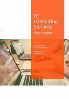 IT Services Proposal Template Thumbnail