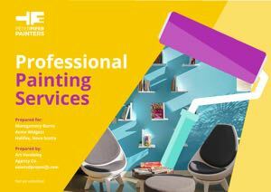 Painting Services Proposal Template Thumbnail