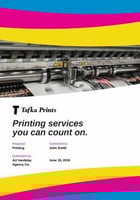 Printing Proposal Template Thumbnail