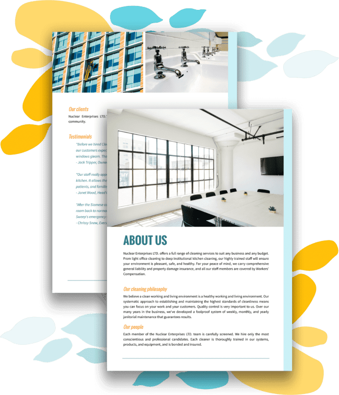 Cleaning Services Proposal Template