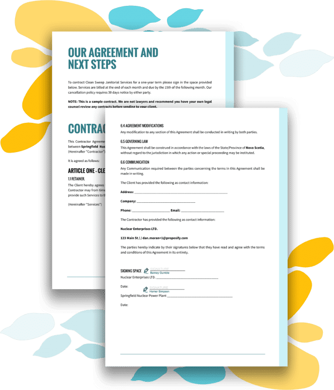 Cleaning Services Proposal Template