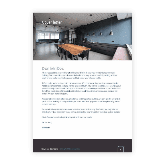 Construction Job Template