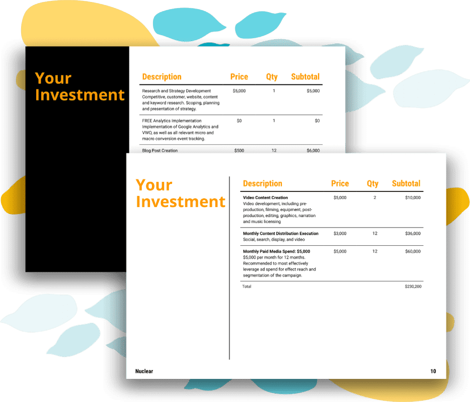Digital Marketing Proposal Template
