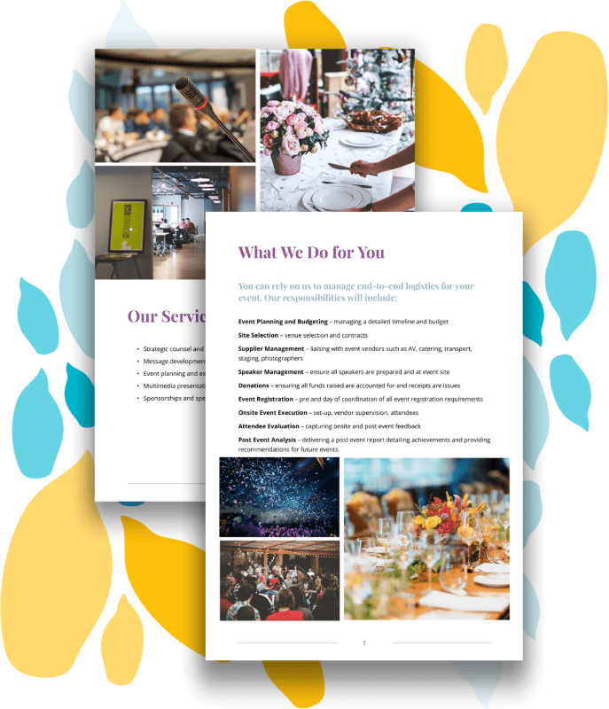 Event Management Proposal Template