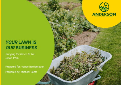 Lawn Care Proposal Template Thumbnail