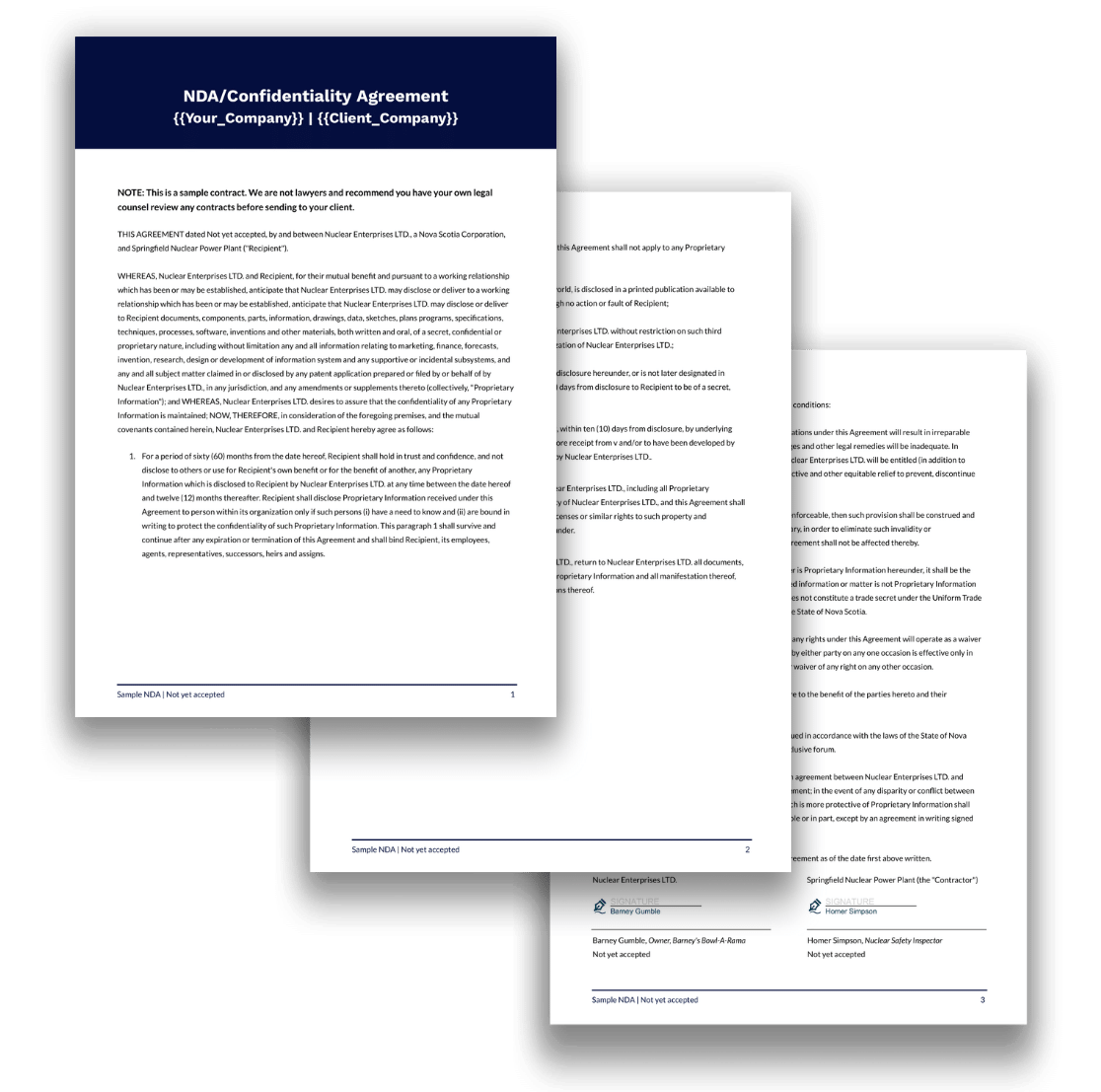 NDA Template Thumbnail