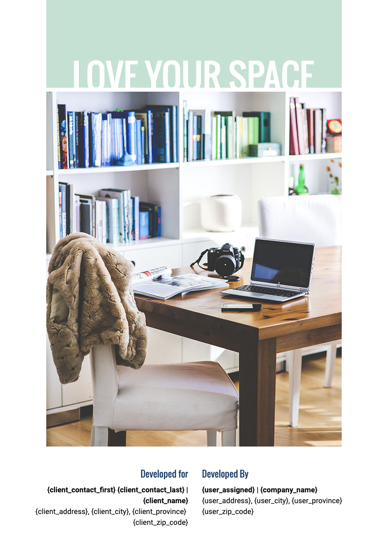 Interior Design Proposal Template