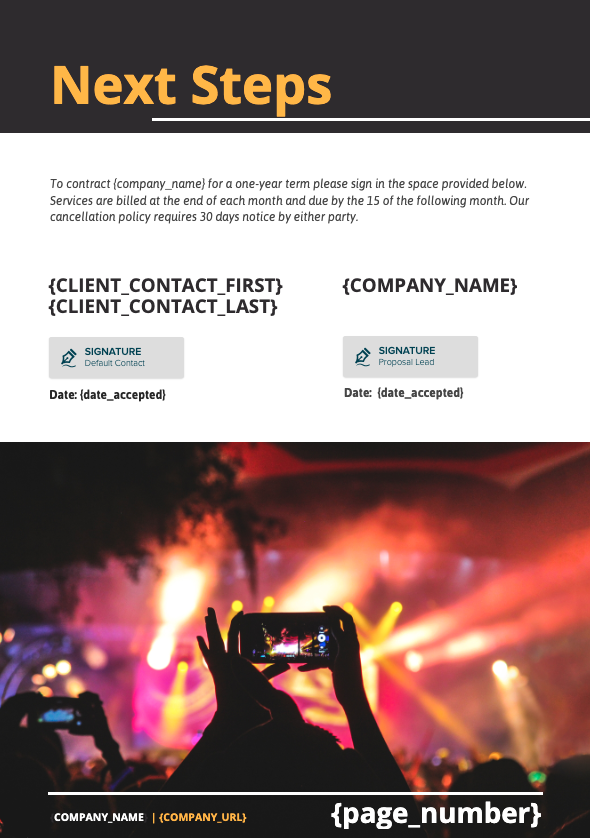 Security Proposal Template