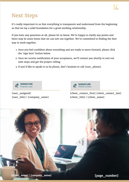 Legal Services Proposal Template