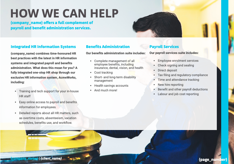 Human Resources Proposal Template