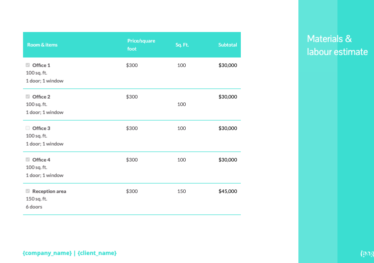 Painting Services Proposal Template
